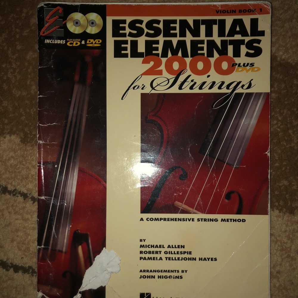 Violin Book 1 - Essential Elements